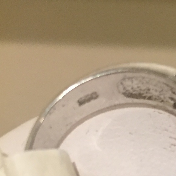 ⬇️price dropped Silver ring with blue stone - Picture 4 of 4